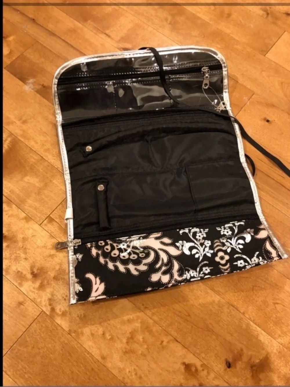 Roll Away Cosmetic Organizer Bag | Travel Makeup Case Hanging Toiletry Organizer